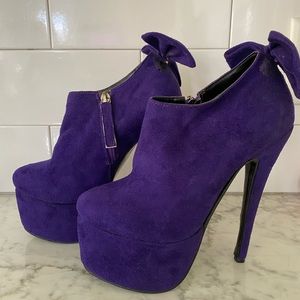 Purple heels
